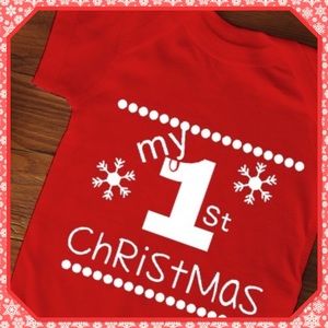 ☃️NEW⛄️My First Christmas 🎄 Onesie ☃️